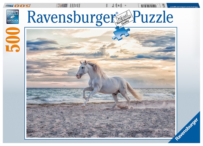 پازل 500 قطعه -کد 165865 - اسب / ravensburger