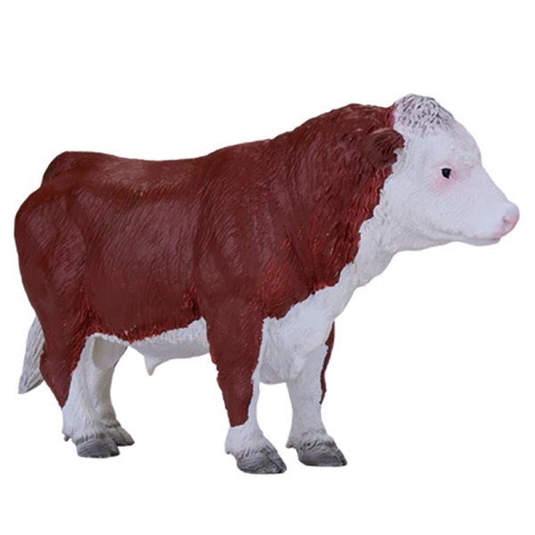 گاو نر هرفورد - 381073 - فیگور - نقره ای / Mojo