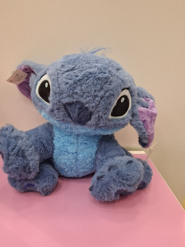 استیج گوش بنفش طرحدار - 25 cm  - پولیش -0160/