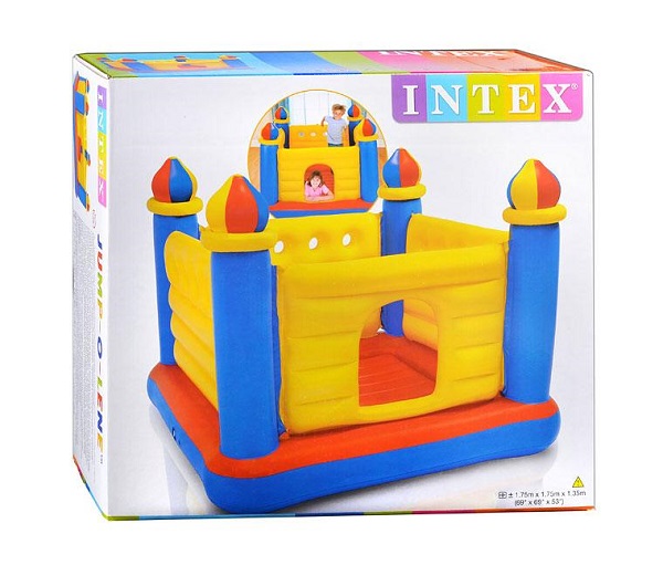 جامپینگ بادی قلعه زرد cm 175 کد 48259 - Intex