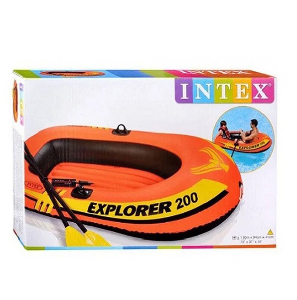 قایق بادی 200 اکسپلور دونفره cm 185 کد 58331 - Intex