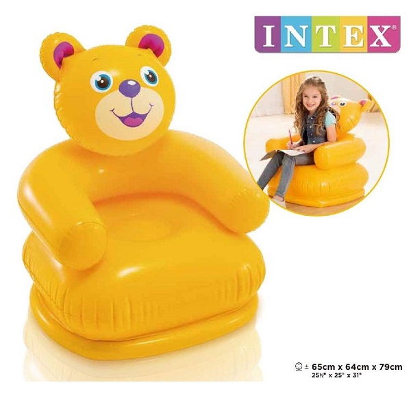 مبل بادی طرح حیوانات  2 مدل کد 68556 - Intex