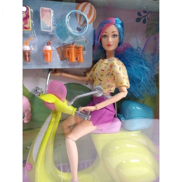 عروسک باربی با موتور کد 8459 - defa