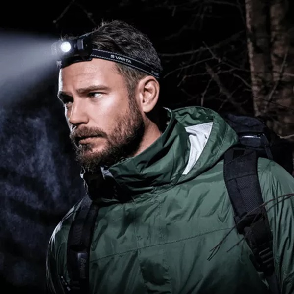 چراغ قوه پیشانی هد لایت H 20 Pro مشکی - Varta