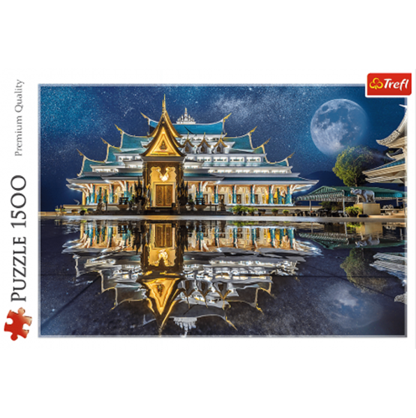 پازل قصر وات پاکون 1500 قطعه کد 26141 - TREFL
