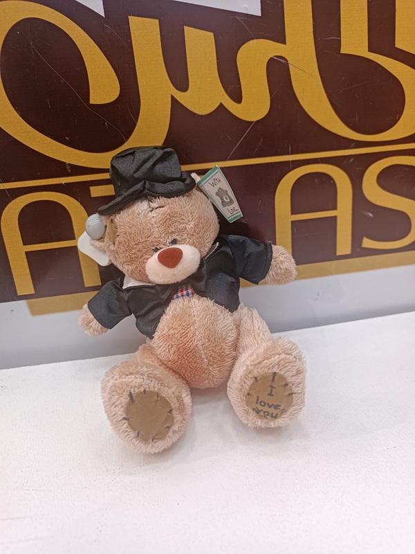 خرس میتویو cm 23 - عروس داماد - س 2 - پولیش /