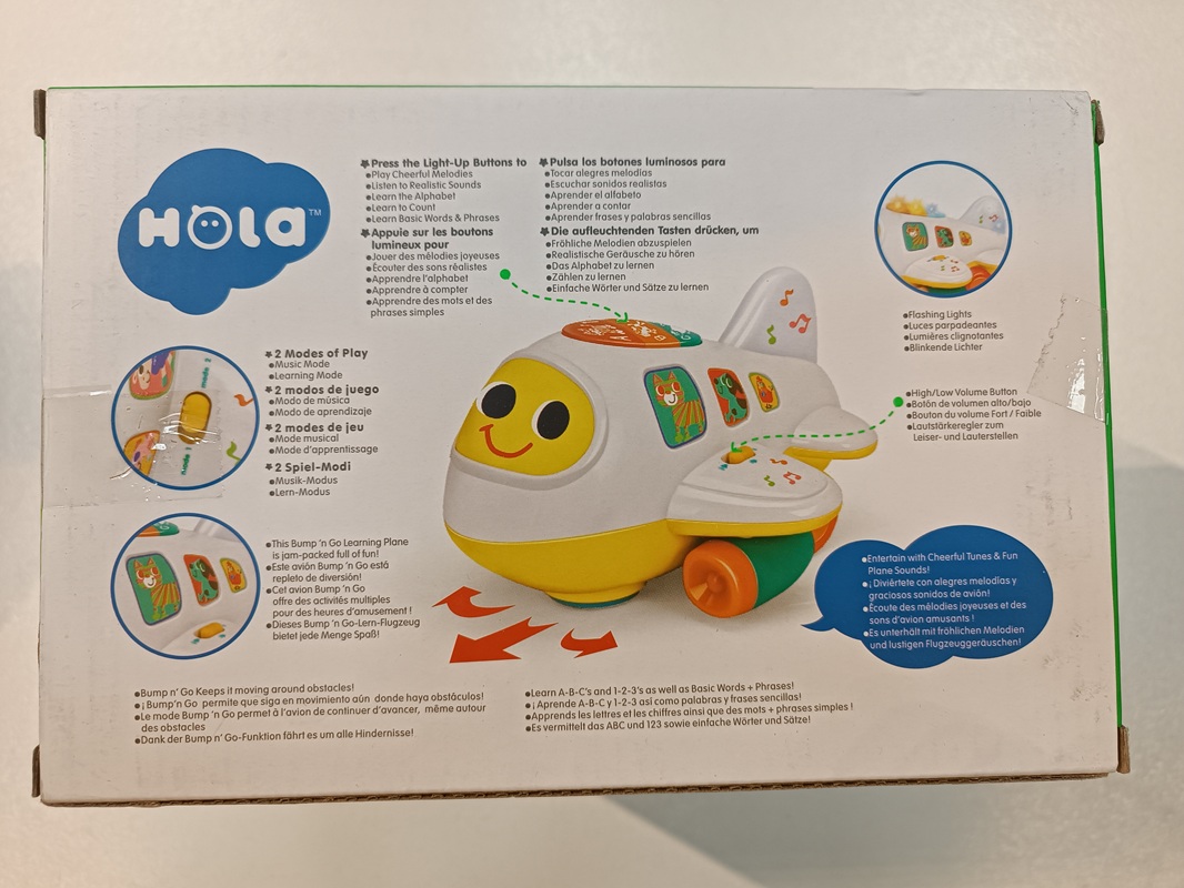 هواپیمای موزیکال - 6103 - هولی تویز / hola