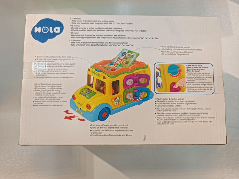 اتوبوس مدرسه فکری کد 796 هولی تویز - hola