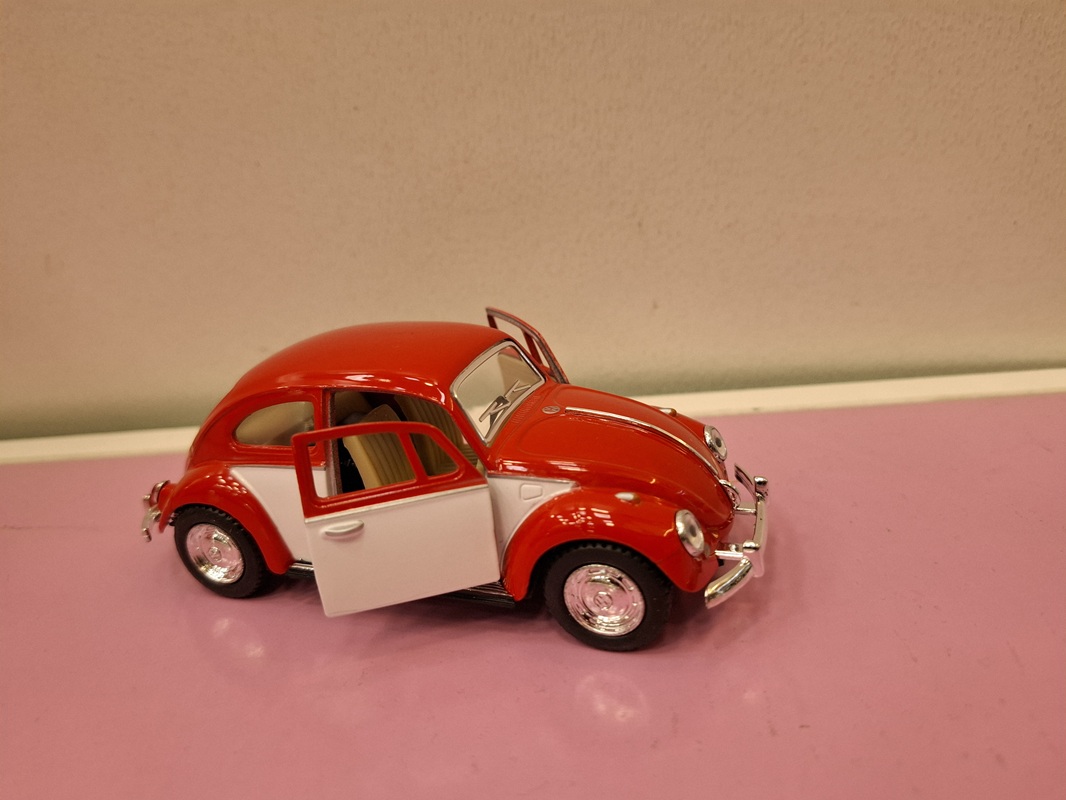 فولکس بیتل دو رنگ - KT 5373 فلزی 1:32 / Kinsmart