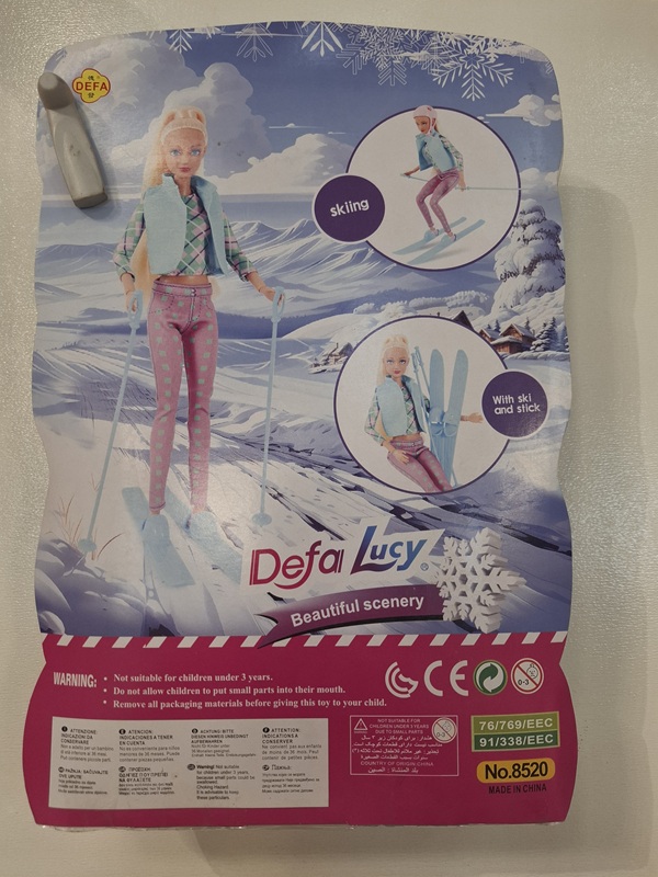 عروسک دفا - 8520 - اسکی / defa