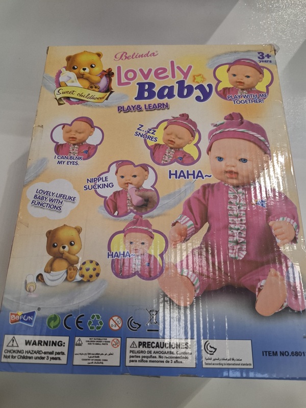 عروسک - 68013 - صورت متحرک /BBfun