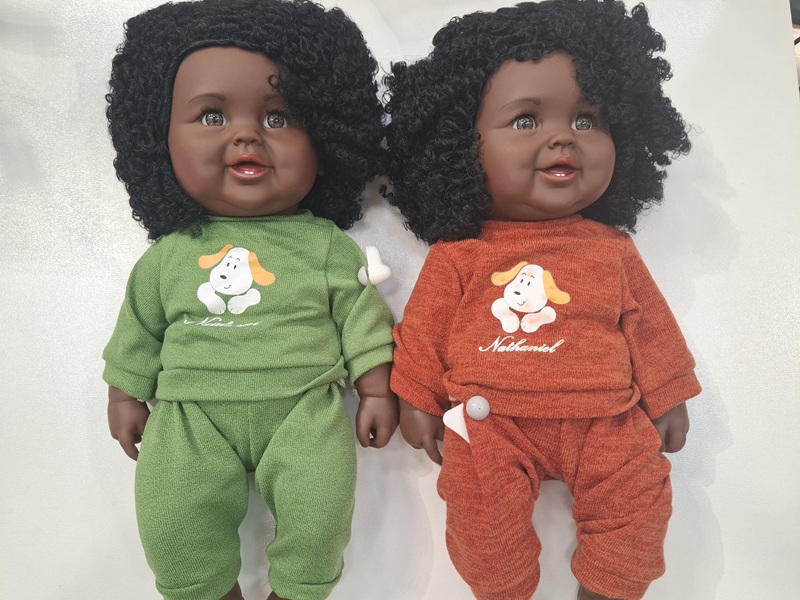 عروسک - 45 cm - دختر سیاه پوست -8118/1 /