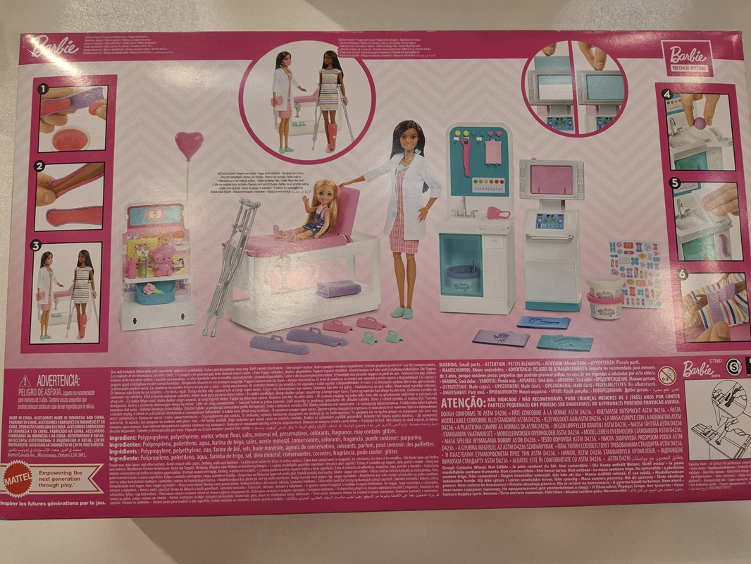 عروسک باربی - با لوازم پزشکی / barbie