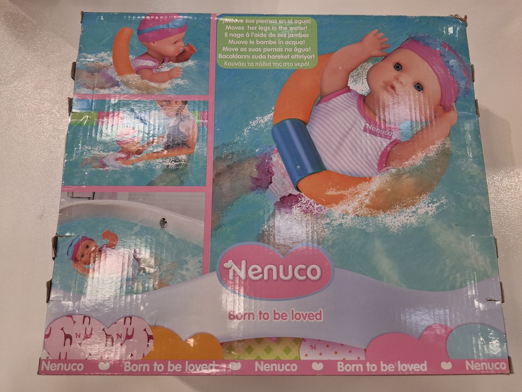 عروسک بی بی - 7014071 - شناگر / Nenuco